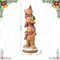 Set of 2 29.25"H Christmas MGO Stacked Gingerbread Man Porch Decor